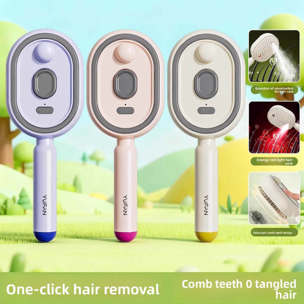Electric Air Cushion Hair Brush with Spray Function