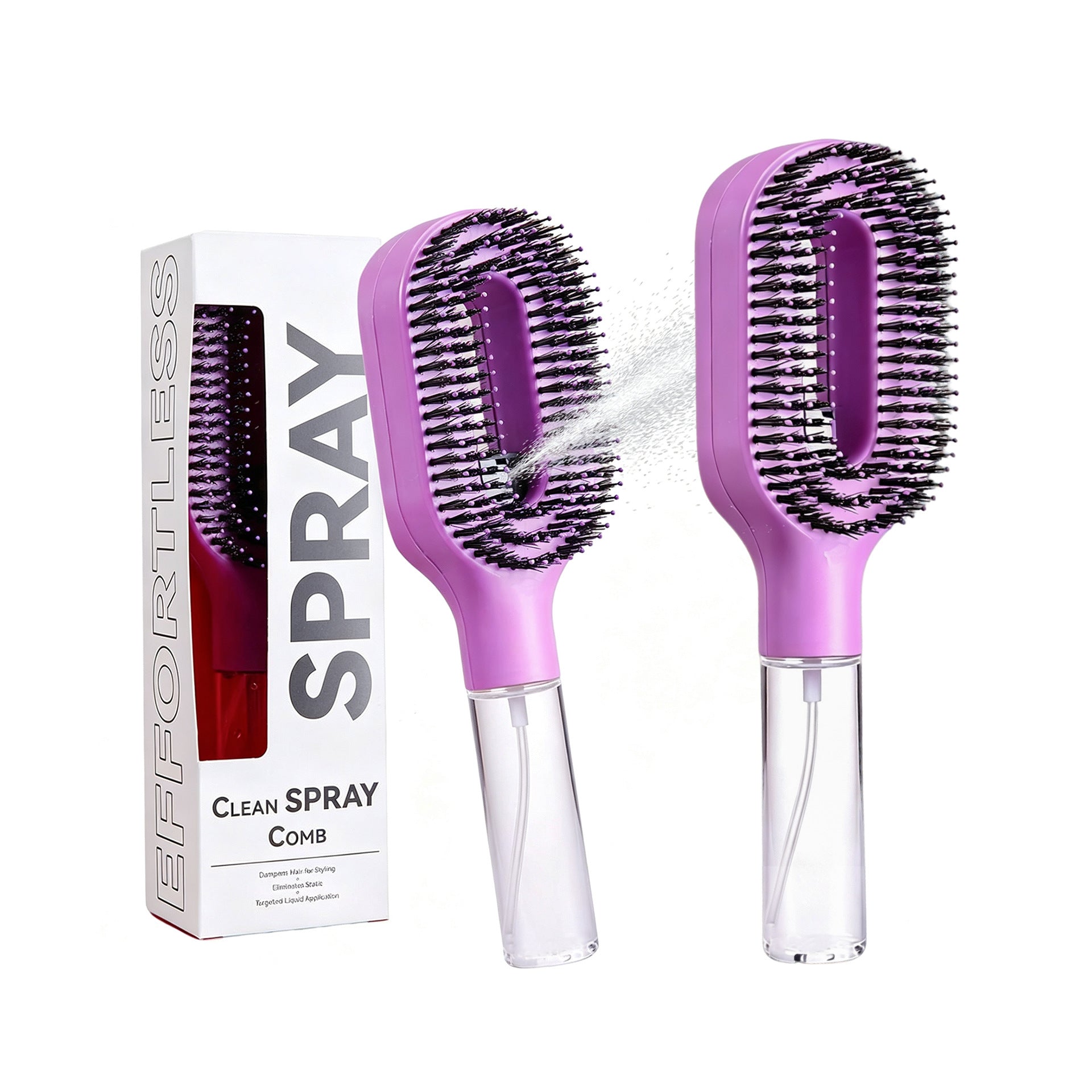 Multi-Functional Hair Smoothing Comb