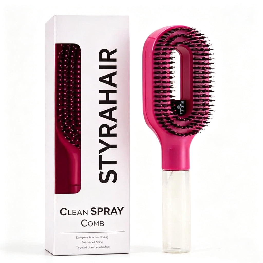Multi-Functional Hair Smoothing Comb
