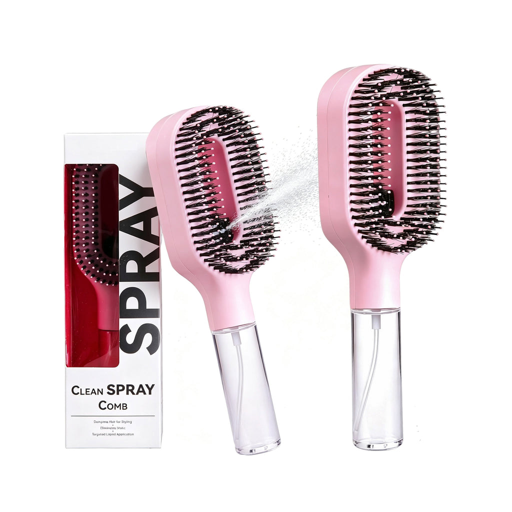 Multi-Functional Hair Smoothing Comb